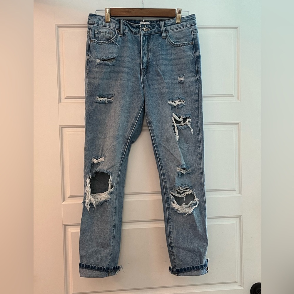 Special A Distressed Blue Jeans Size 3